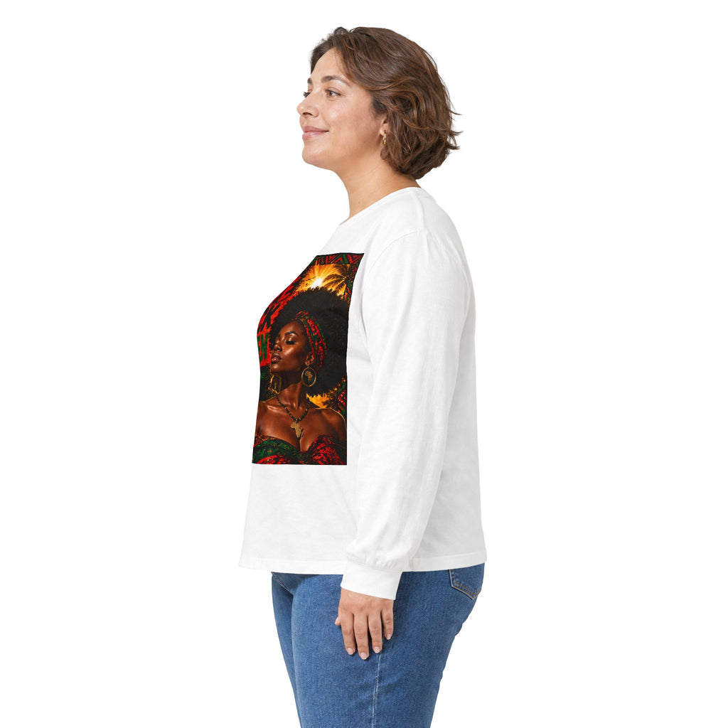 I Love Black Women Long Sleeve Tee 1 Afrocentric Pride Shirt