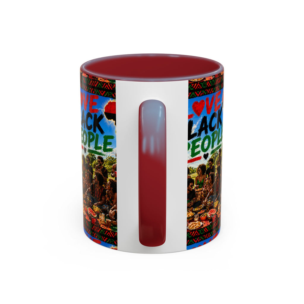 I Love Black People Accent Coffee Mug – Pride, Unity & Cultural Celebration (11oz/15oz)