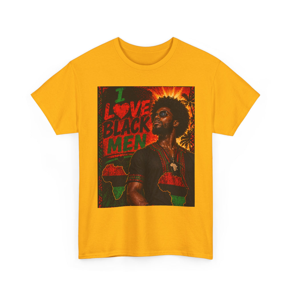 I Love Black Men 1 T-Shirt Afro Pride Graphic Tee