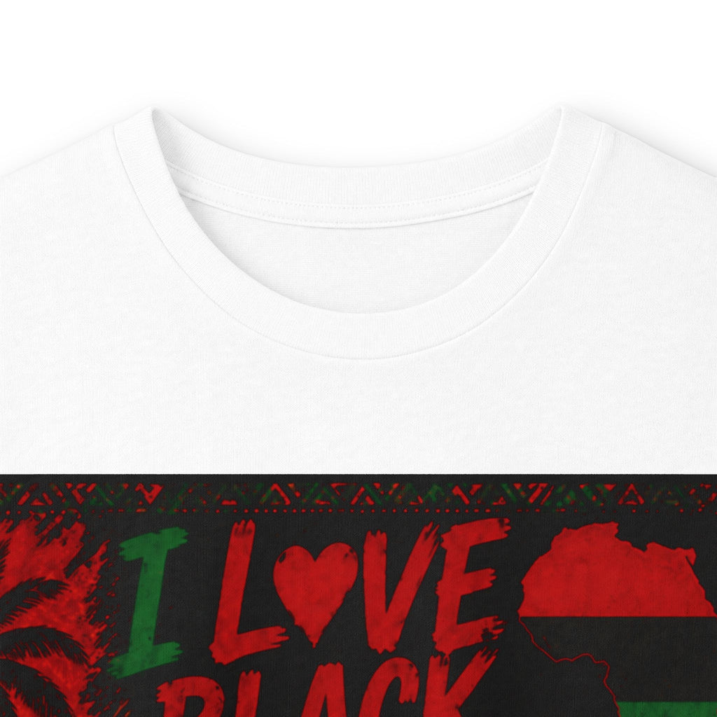 I Love Black Women Long Sleeve Tee 2 — Afrocentric Pride Shirt