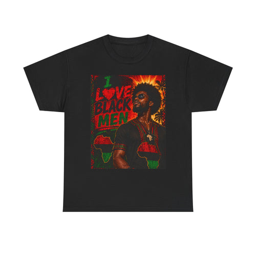 I Love Black Men 1 T-Shirt Afro Pride Graphic Tee