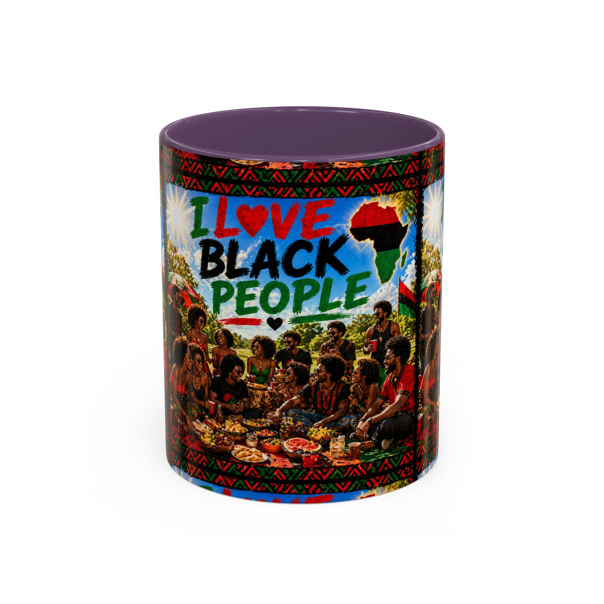 I Love Black People Accent Coffee Mug – Pride, Unity & Cultural Celebration (11oz/15oz)
