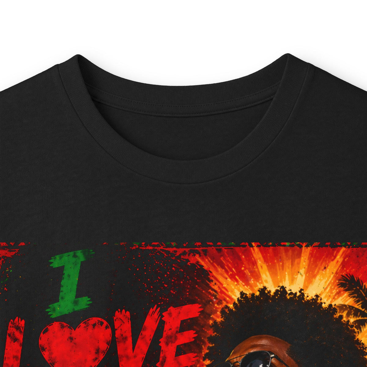 I Love Black Men Long Sleeve Tee 1 — Afrocentric Pride Graphic Shirt