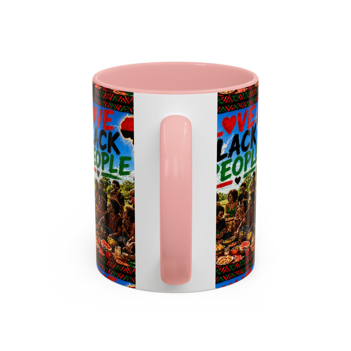 I Love Black People Accent Coffee Mug – Pride, Unity & Cultural Celebration (11oz/15oz)