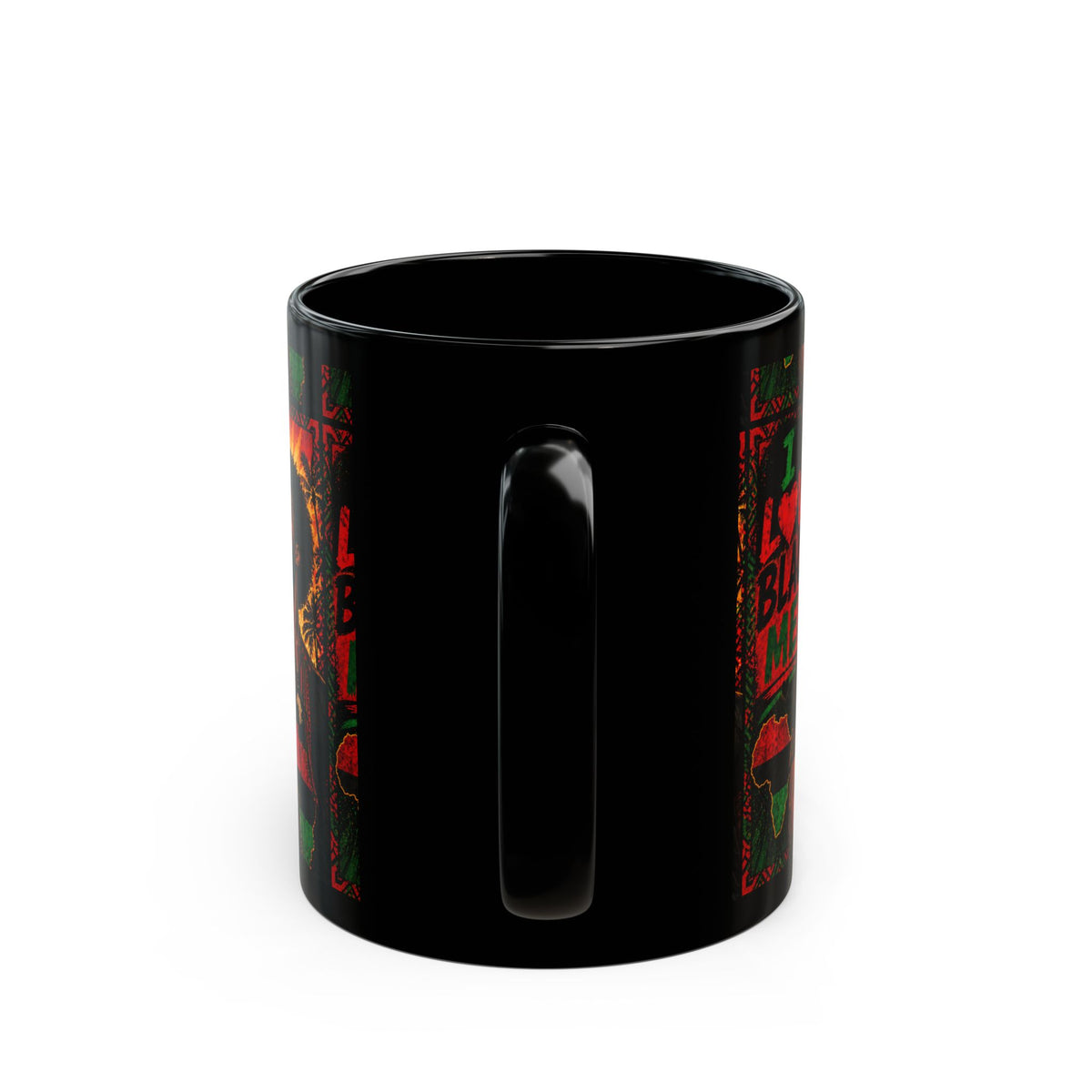 I Love Black Men Black Mug SGL — Afrocentric Pride Coffee Cup (11oz & 15oz)