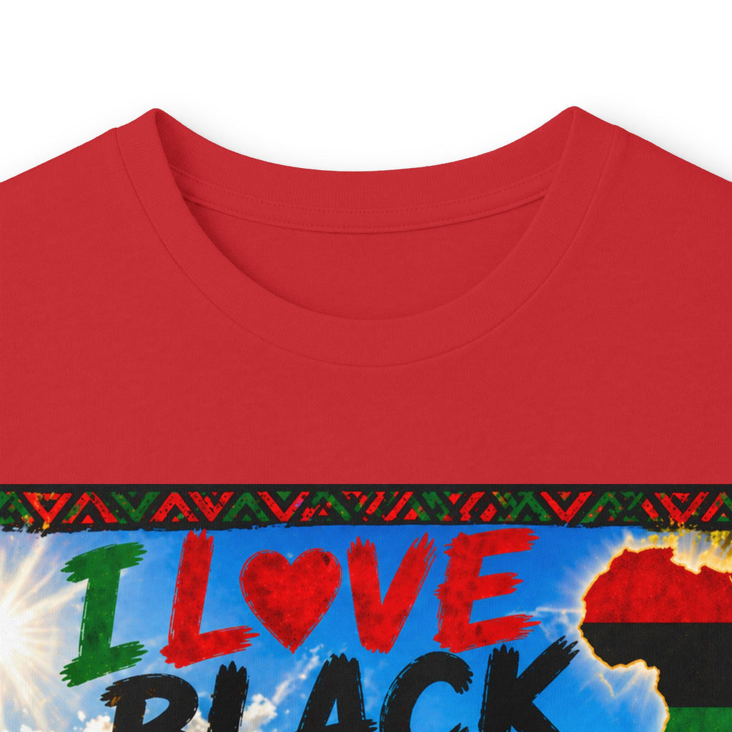 "I Love Black People" Long Sleeve Tee — Afrocentric Pride Cotton Shirt