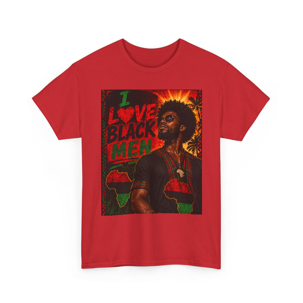 I Love Black Men 1 T-Shirt Afro Pride Graphic Tee