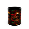 I Love Black Women Black Mug SGL — Afrocentric Pride Coffee Cup (11oz & 15oz)