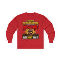 "Just Don't Say It" Long Sleeve Tee