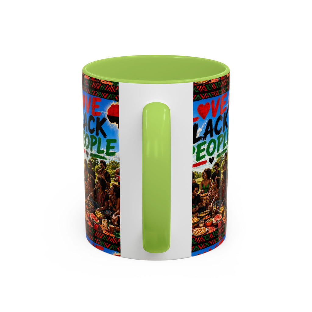 I Love Black People Accent Coffee Mug – Pride, Unity & Cultural Celebration (11oz/15oz)