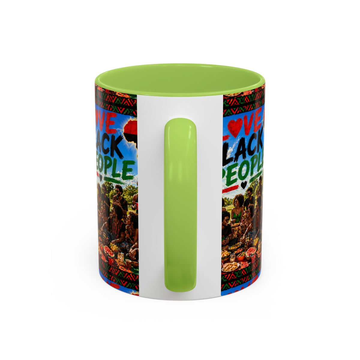I Love Black People Accent Coffee Mug – Pride, Unity & Cultural Celebration (11oz/15oz)