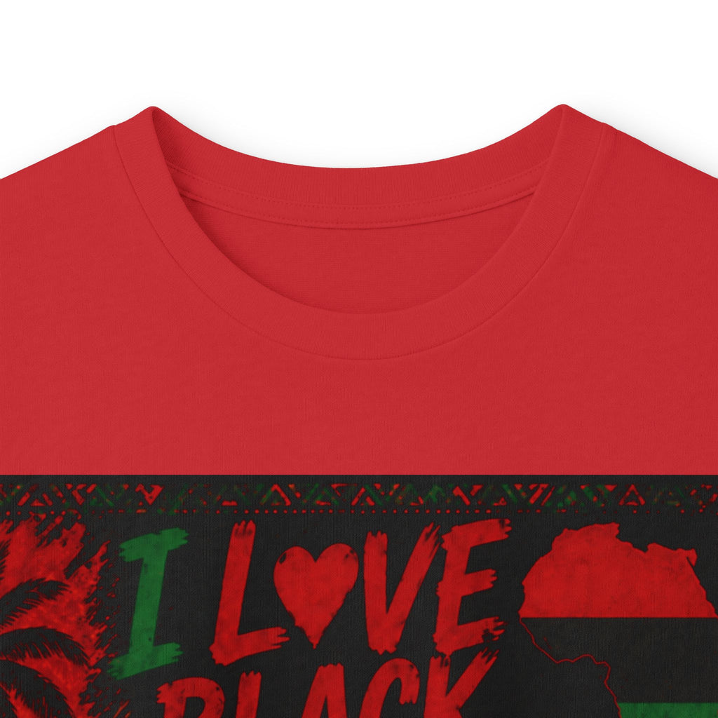I Love Black Women Long Sleeve Tee 2 — Afrocentric Pride Shirt