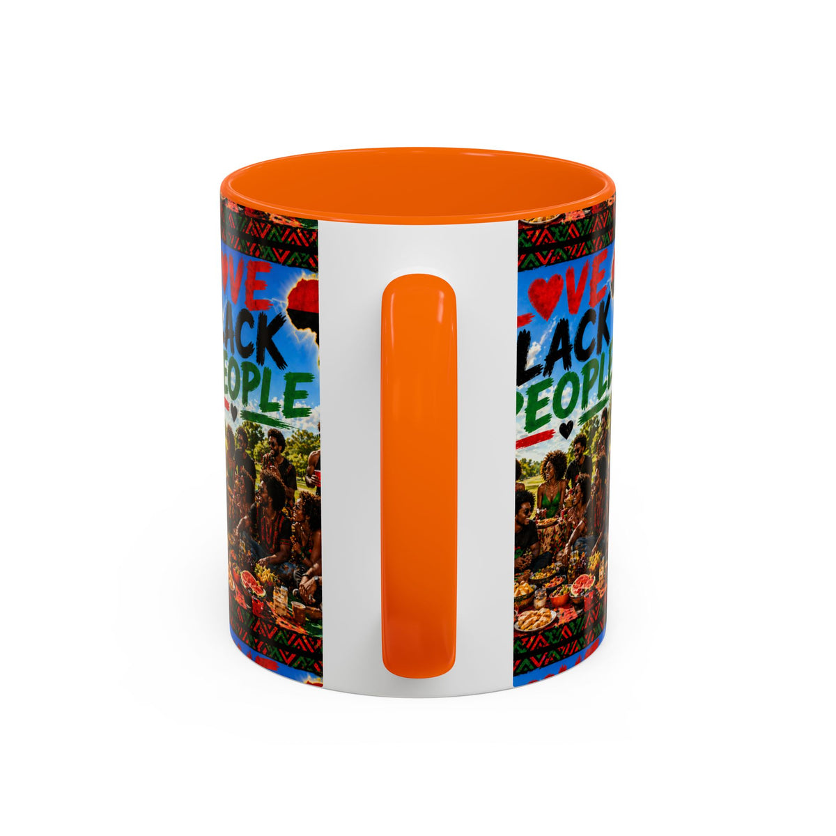 I Love Black People Accent Coffee Mug – Pride, Unity & Cultural Celebration (11oz/15oz)
