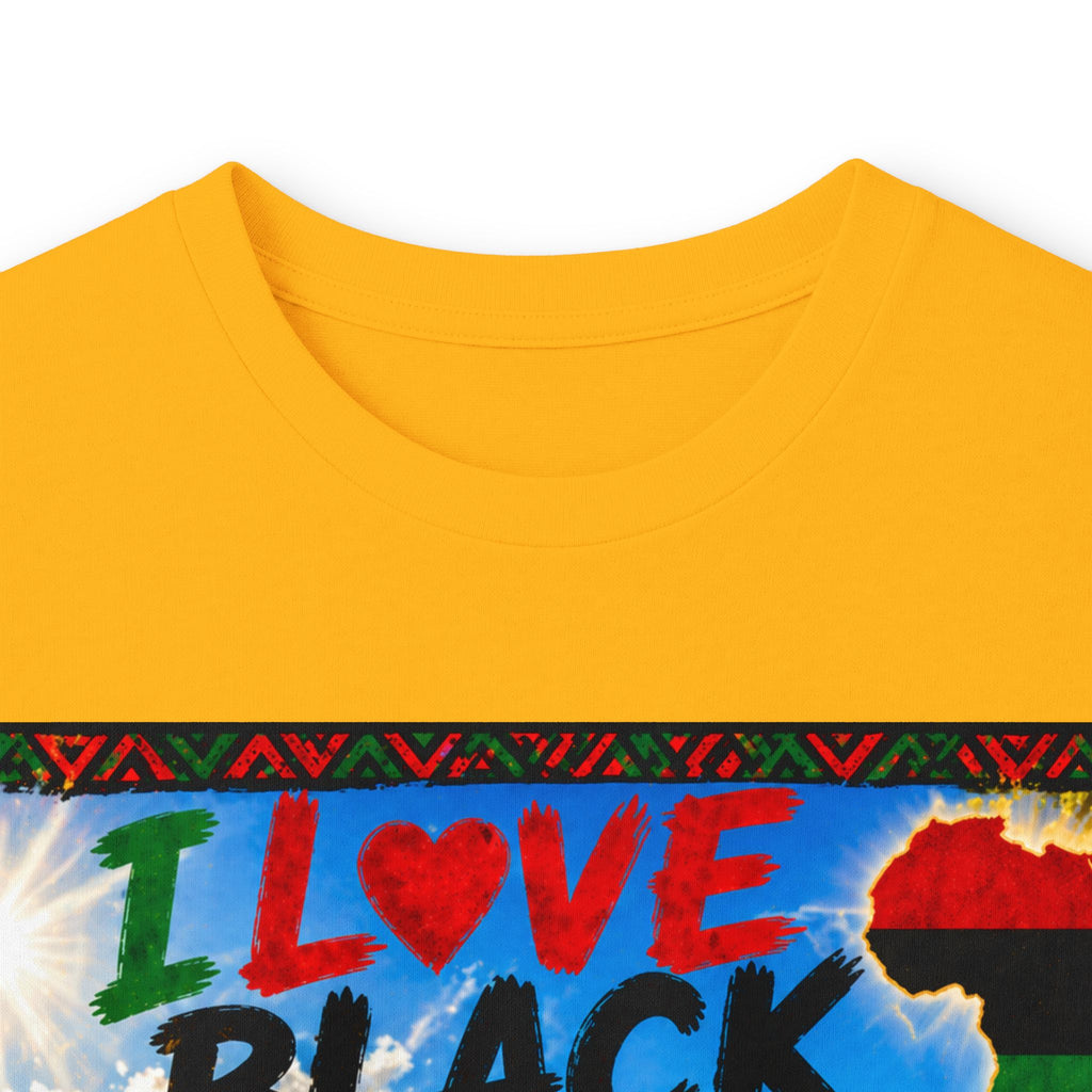 "I Love Black People" Long Sleeve Tee — Afrocentric Pride Cotton Shirt