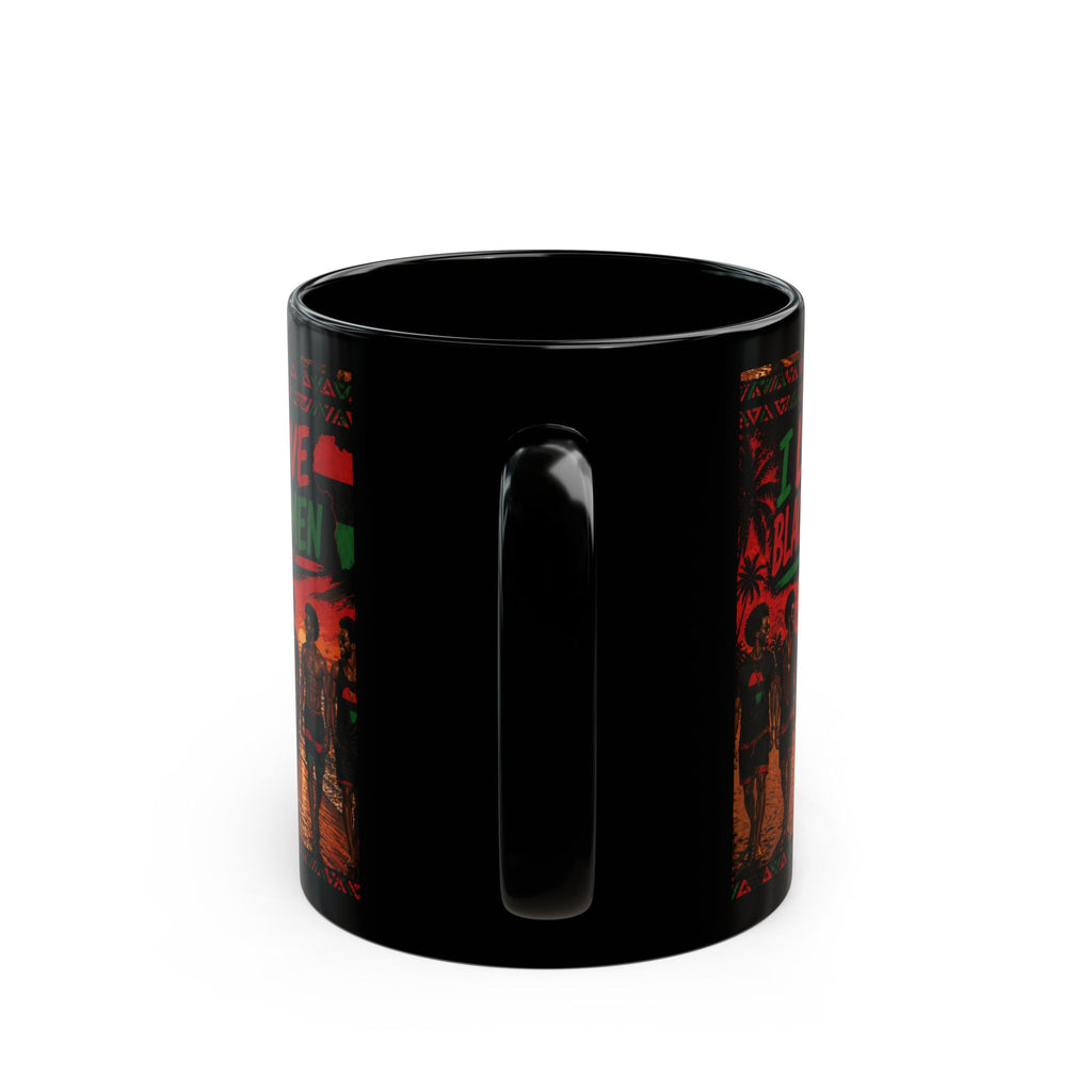 I Love Black Men Mug GRP — Afrocentric Pride Coffee Cup (11oz & 15oz)