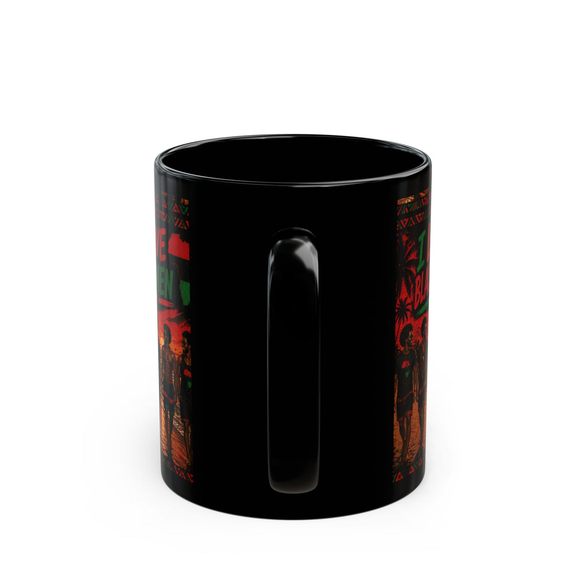 I Love Black Men Mug GRP — Afrocentric Pride Coffee Cup (11oz & 15oz)