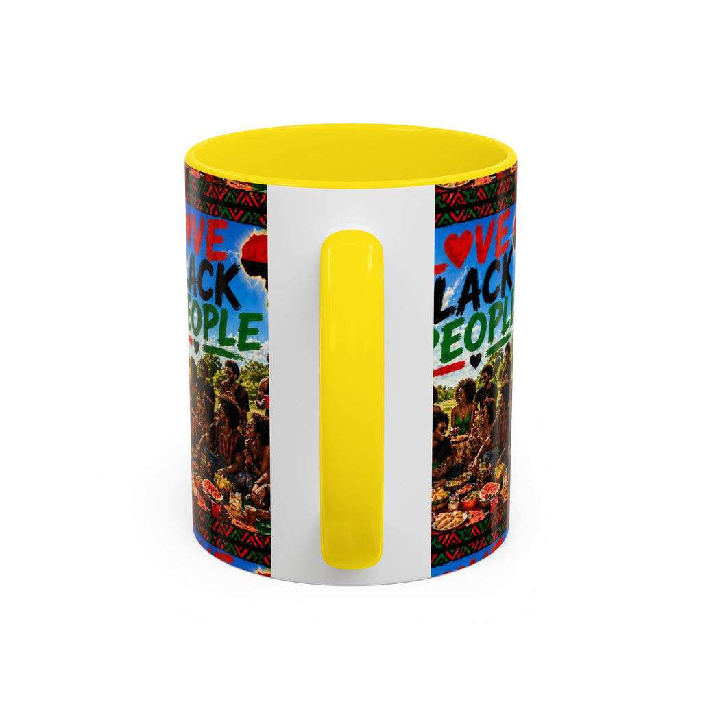 I Love Black People Accent Coffee Mug – Pride, Unity & Cultural Celebration (11oz/15oz)