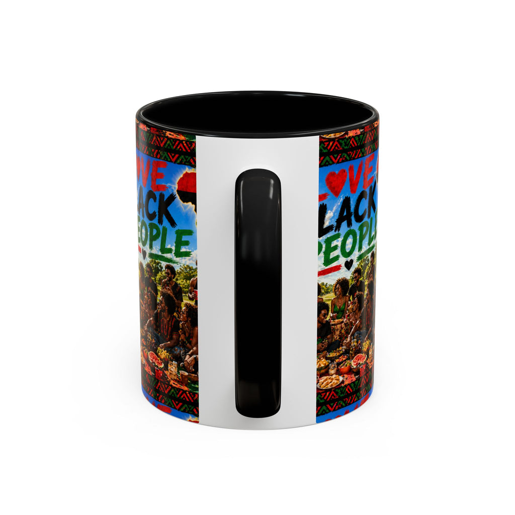 I Love Black People Accent Coffee Mug – Pride, Unity & Cultural Celebration (11oz/15oz)