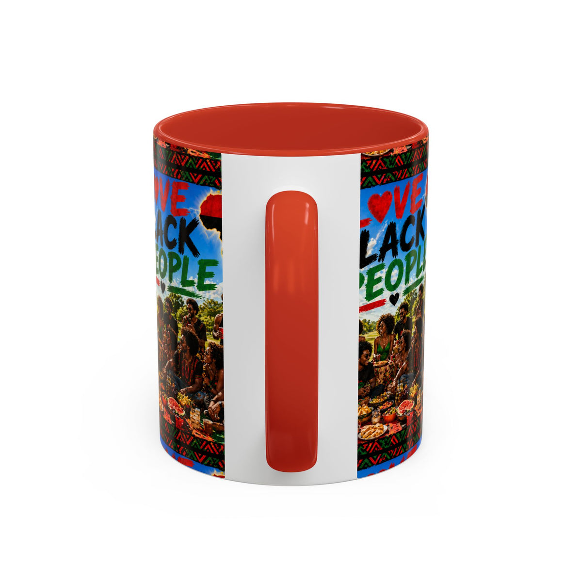 I Love Black People Accent Coffee Mug – Pride, Unity & Cultural Celebration (11oz/15oz)