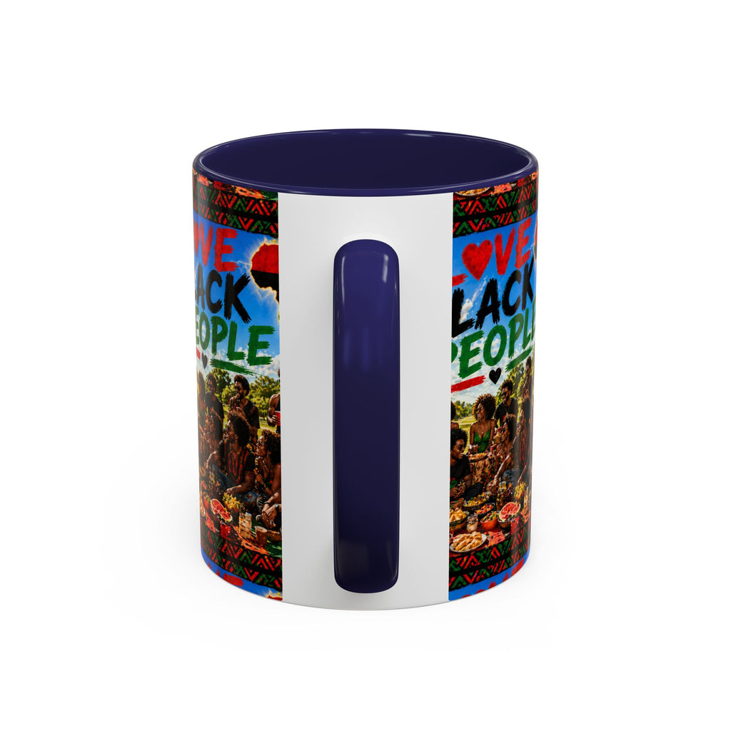 I Love Black People Accent Coffee Mug – Pride, Unity & Cultural Celebration (11oz/15oz)