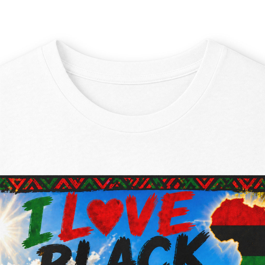 "I Love Black People" Long Sleeve Tee — Afrocentric Pride Cotton Shirt