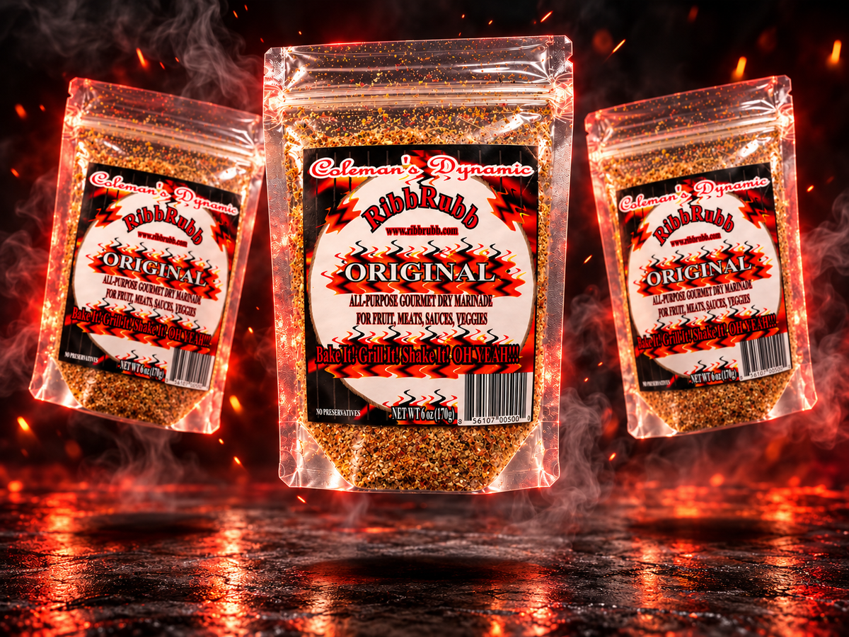 Coleman's Dynamic RibbRubb-Original Flavor
