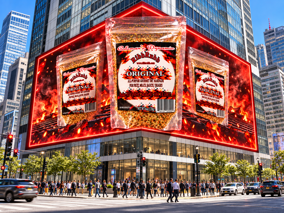 Coleman's Dynamic RibbRubb-Original Flavor